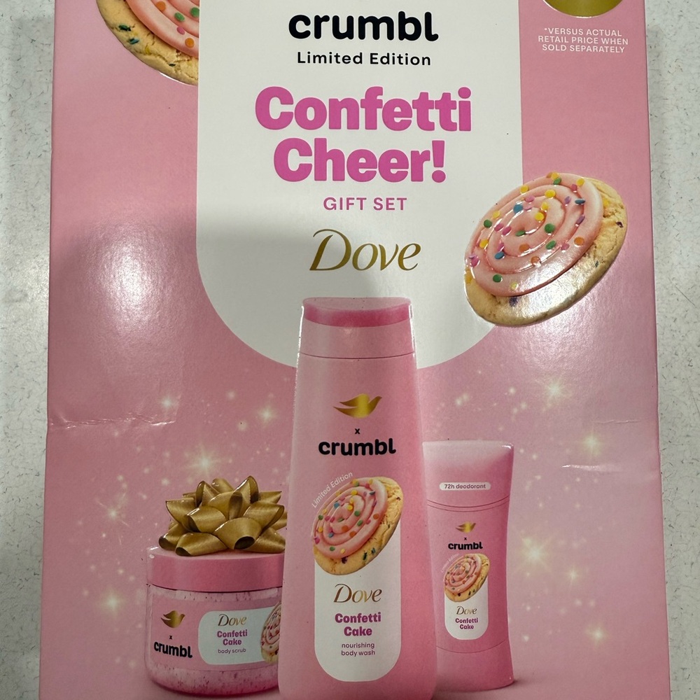 Dove Confetti Cheer Gift Set - Pink